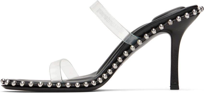 Alexander Wang Black Nova 85 Heeled Sandals - Picture 3
