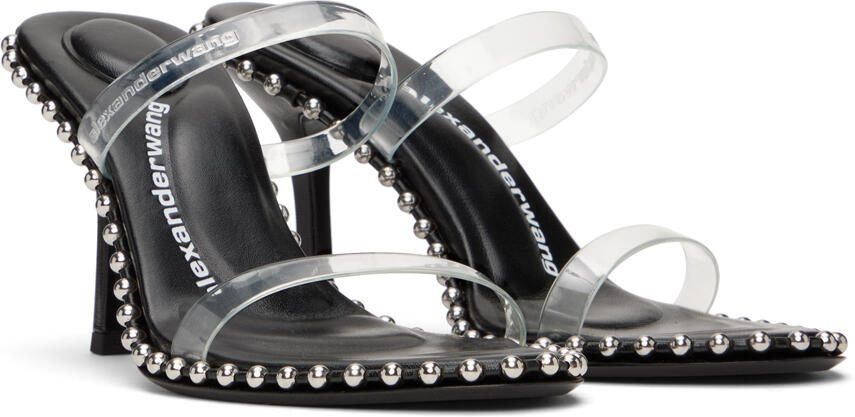 Alexander Wang Black Nova 85 Heeled Sandals - Picture 2