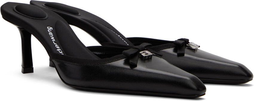 Alexander Wang Black Viola 65 Mules - Picture 2