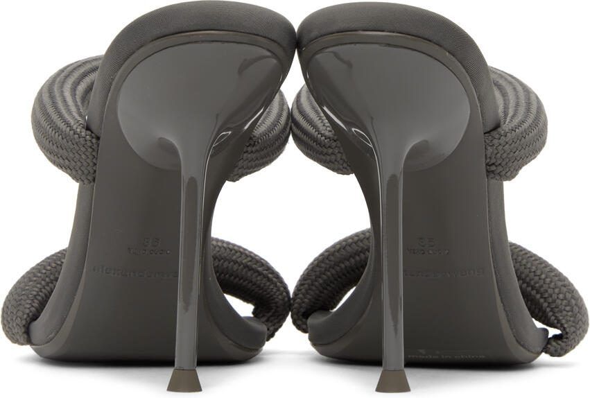 Alexander Wang Gray Julie Tubular Sandal