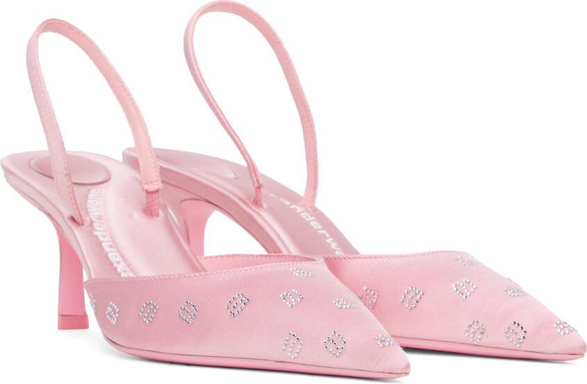 Alexander Wang Pink Delphine 65 Heels - Picture 2
