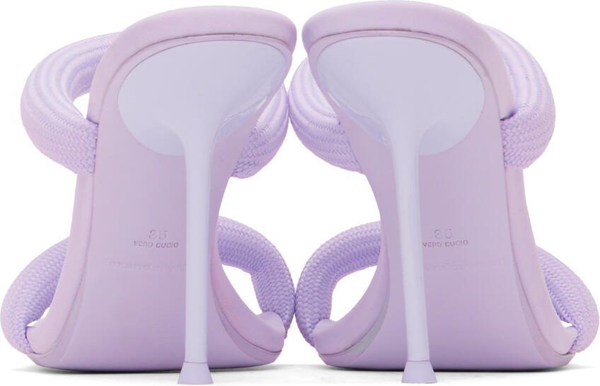 Alexander Wang Purple Julie Heeled Sandals