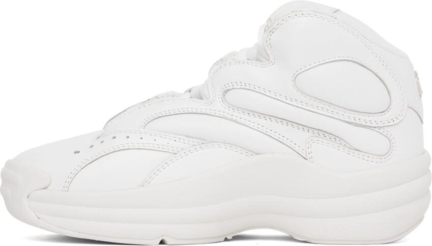 Alexander Wang White AW Hoop Sneakers - Picture 3