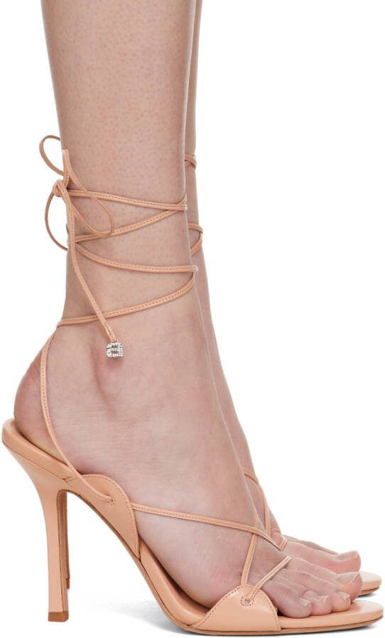 Alexander Wang Beige Dahlia 105 Heeled Sandals - Picture 2