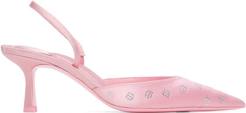 Alexander Wang Pink Delphine 65 Heels - Picture 5
