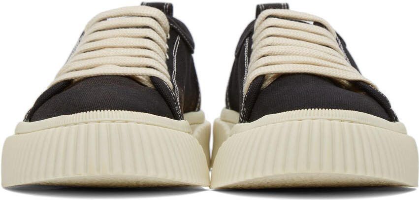 AMI Alexandre Mattiussi Black Ami de Cœur Low Sneakers - Picture 3