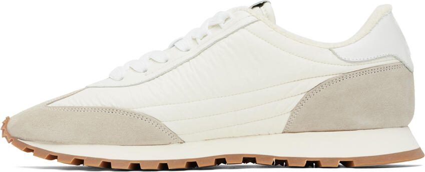 AMI Alexandre Mattiussi Off-White  Gray New Running Sneakers - Picture 3