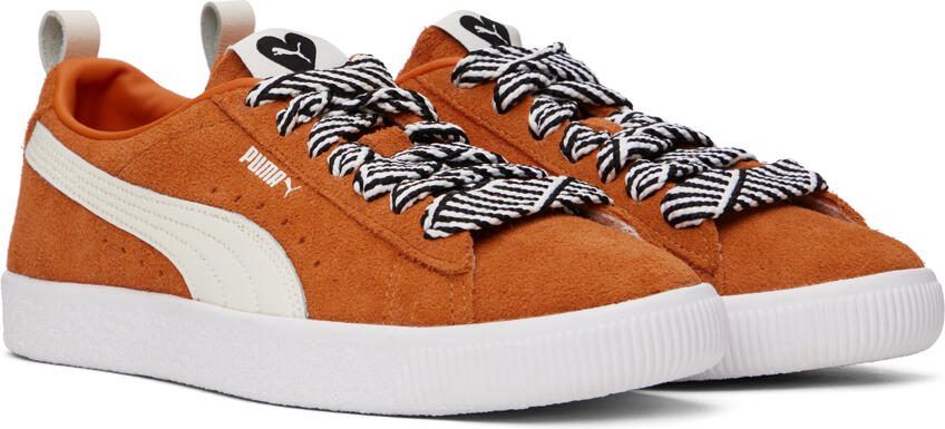 AMI Alexandre Mattiussi Orange Puma Edition VTG Sneakers - Picture 2
