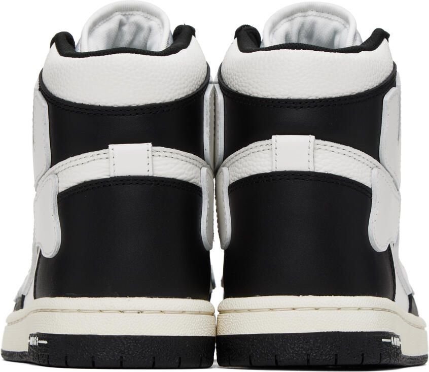 AMIRI Black  White Skel Top Hi Sneakers