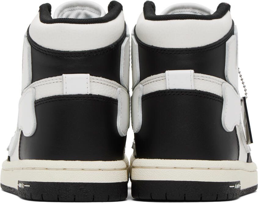 AMIRI Black  White Skel Top Hi Sneakers