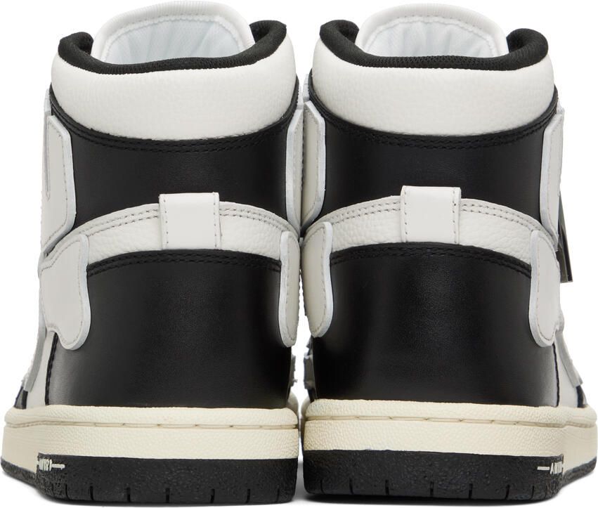 AMIRI Black  White Skel Top Hi Sneakers