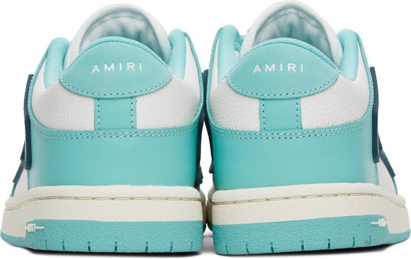 AMIRI Blue  White Skel Top Low Sneakers - Picture 2