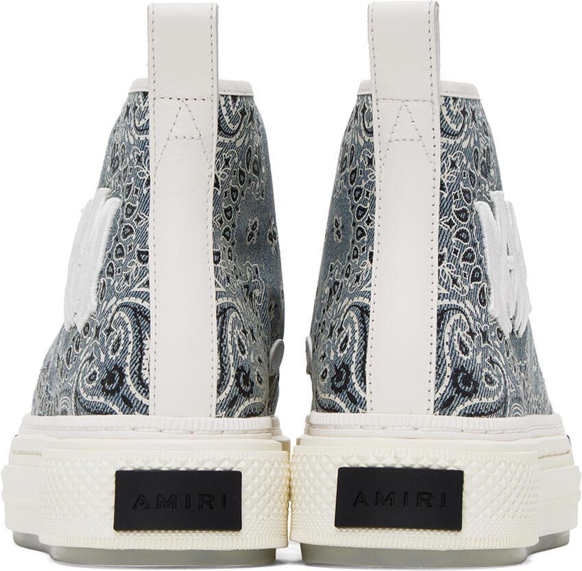 AMIRI Beige Court High Sneakers