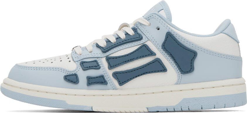 AMIRI Blue Skel Top Low Sneakers - Picture 3
