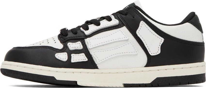 AMIRI Kids Black  White Skel Sneakers - Picture 3