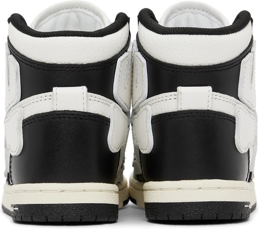 AMIRI Kids Black  White Skel Top Sneakers - Picture 5