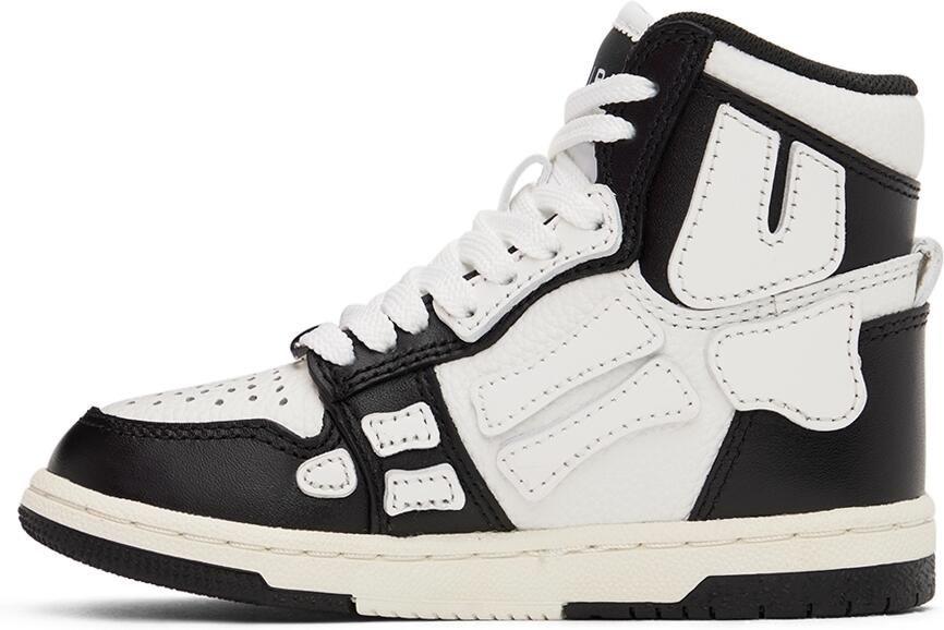 AMIRI Kids Black  White Skel Top Sneakers - Picture 2