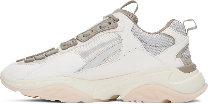 AMIRI Off-White  Gray Bone Runner Sneakers - Picture 3