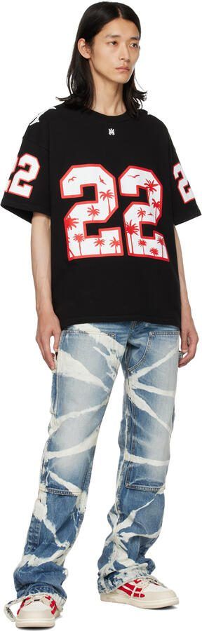 AMIRI Red  White Skel Top Low Sneakers - Picture 4