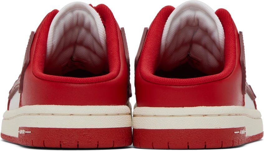 AMIRI Red Skel Top Mules