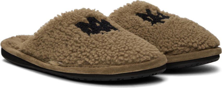 AMIRI Tan Lux Slippers - Picture 2