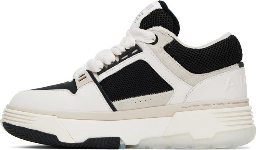 AMIRI White  Black MA-1 Sneakers - Picture 3