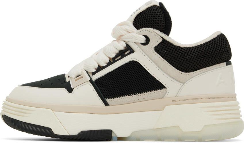 AMIRI White  Black MA-1 Sneakers - Picture 3