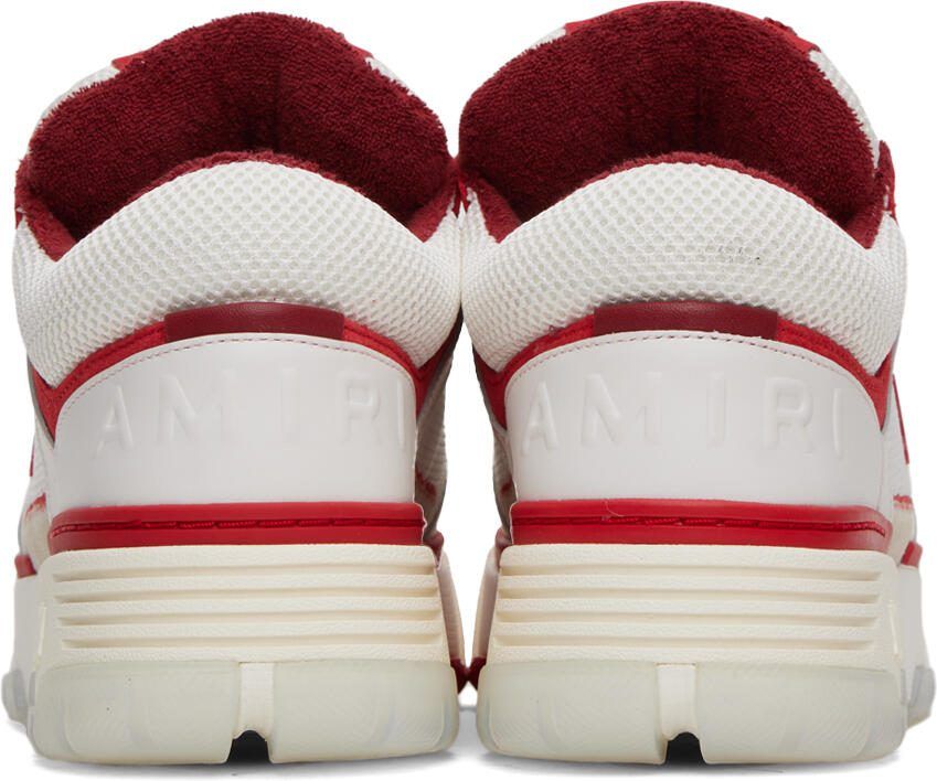 AMIRI White  Red MA-1 Sneakers
