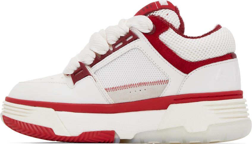 AMIRI White  Red MA-1 Sneakers - Picture 3