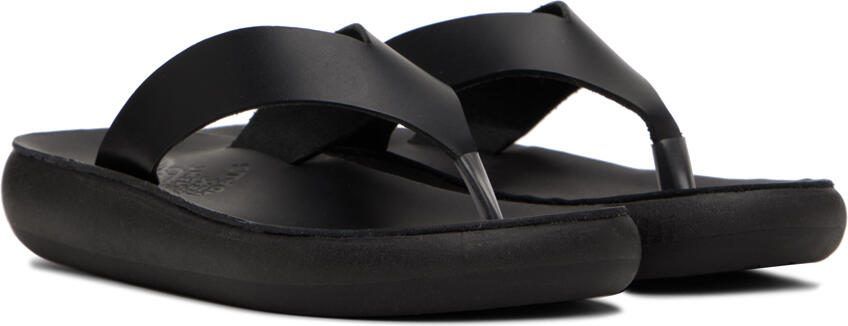 Ancient Greek Sandals Black Charys Comfort Sandals - Picture 2