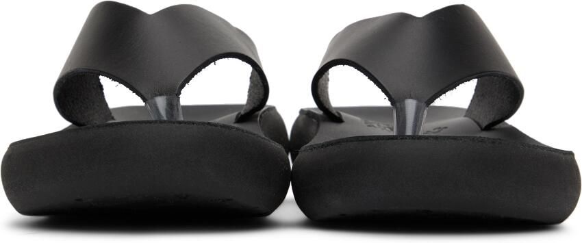 Ancient Greek Sandals Black Charys Comfort Vachetta Sandals - Picture 3