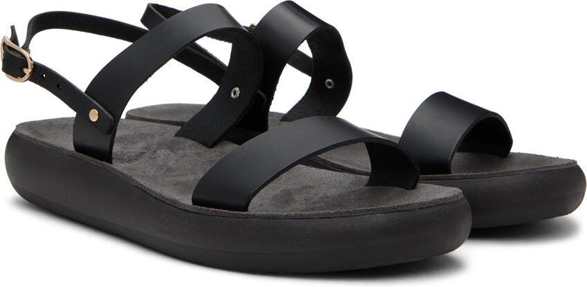 Ancient Greek Sandals Black Clio Comfort Sandals - Picture 2
