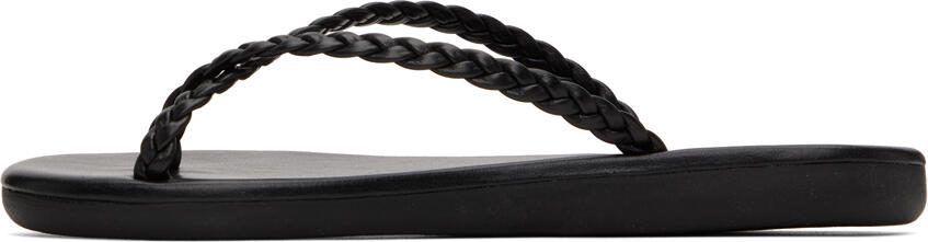 Ancient Greek Sandals Black Ioulia Sandals - Picture 4