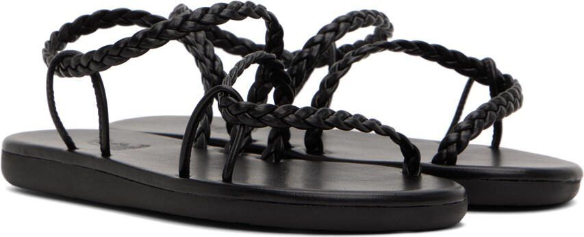 Ancient Greek Sandals Black Maya Sandals - Picture 2