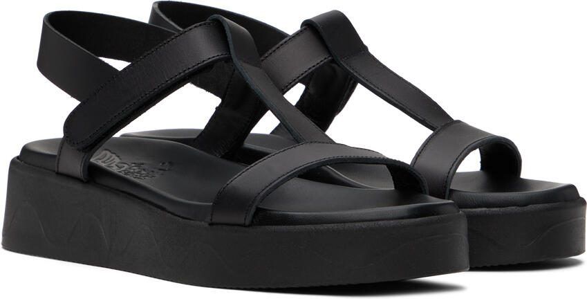 Ancient Greek Sandals Black Myrto Sandals - Picture 2