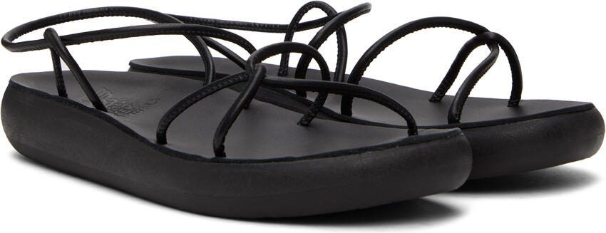 Ancient Greek Sandals Black Taxidi Comfort Sandals - Picture 2
