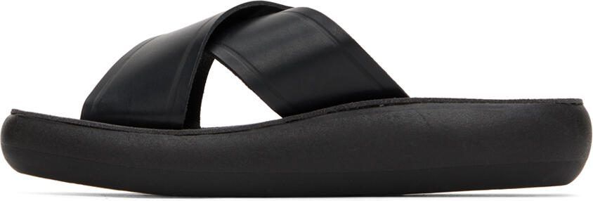 Ancient Greek Sandals Black Thais Comfort Sandals - Picture 3