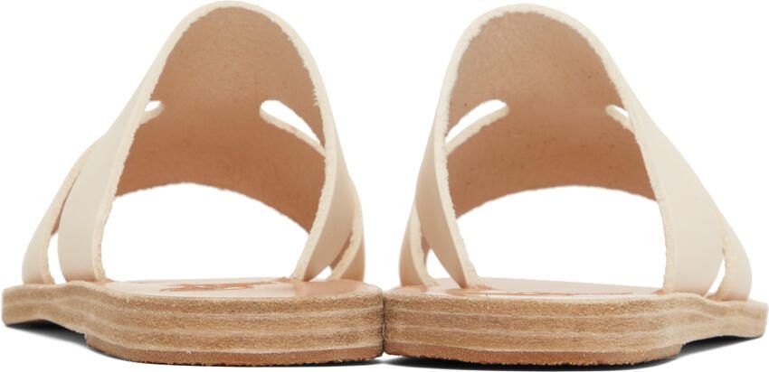 Ancient Greek Sandals Off-White Apteros Sandals