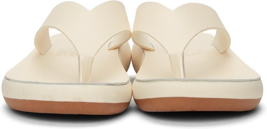 Ancient Greek Sandals Off-White Comfort Sole Charys Sandals - Picture 3