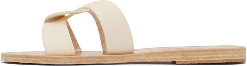 Ancient Greek Sandals Off-White Desmos Sandals - Picture 4