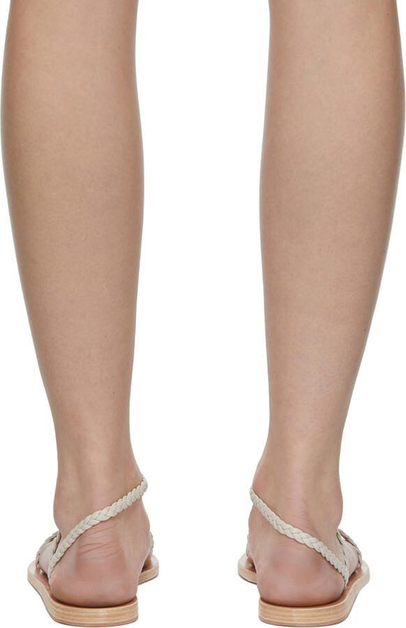 Ancient Greek Sandals Off-White Eleftheria Sandals