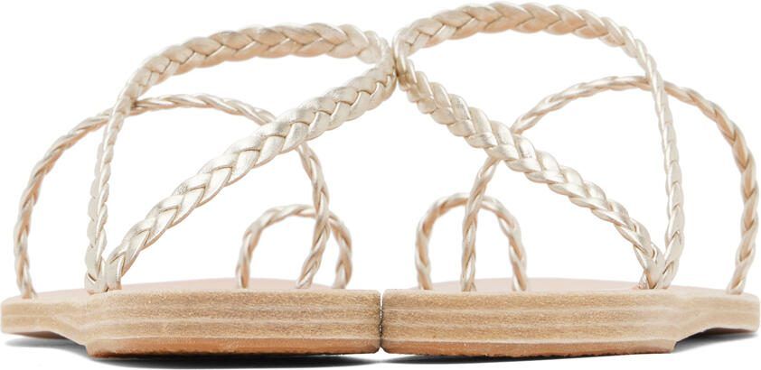 Ancient Greek Sandals Silver Eleftheria Sandals