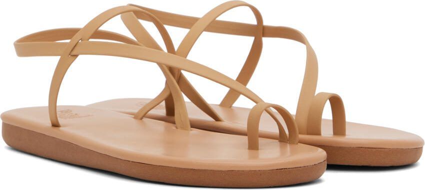 Ancient Greek Sandals Tan Euterpe Sandals - Picture 2
