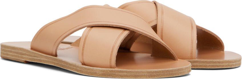 Ancient Greek Sandals Tan Thais Sandals - Picture 2