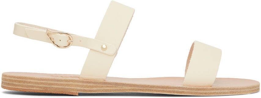 Ancient Greek Sandals Off-White Clio Sandals - Picture 5