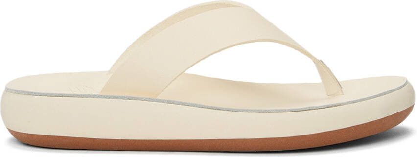 Ancient Greek Sandals Off-White Comfort Sole Charys Sandals - Picture 5