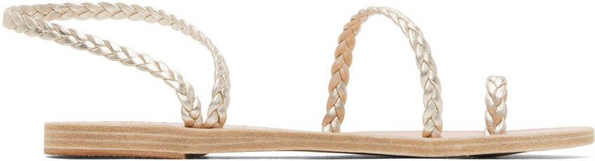 Ancient Greek Sandals Silver Eleftheria Sandals - Picture 5