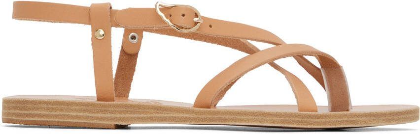 Ancient Greek Sandals Tan Semele Sandals