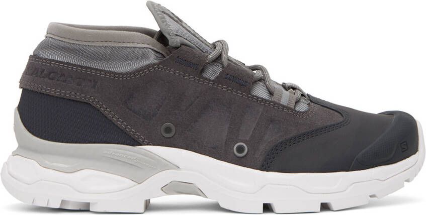 And wander Gray Salomon Edition Jungle Ultra Low Sneakers - Picture 5