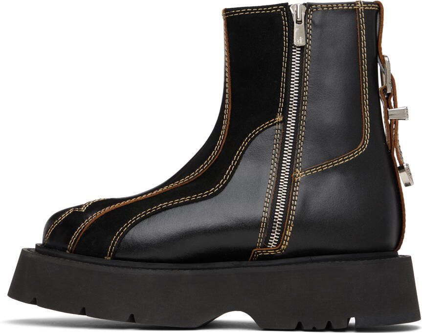 Andersson Bell Black Fia Ankle Boots - Picture 3